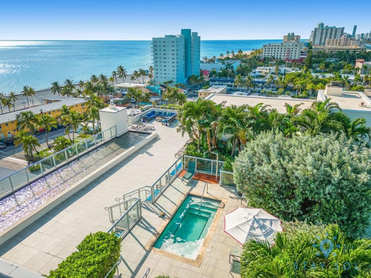 Near Beach - Rooftop Pool - Hot Tub - Broad-Walk Hollywood Exterior foto